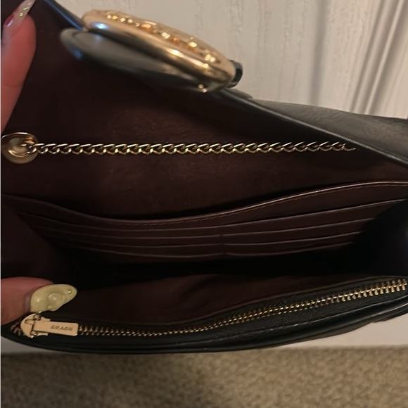 Coach Georgie Crossbody BLACK - Picture 8 of 11